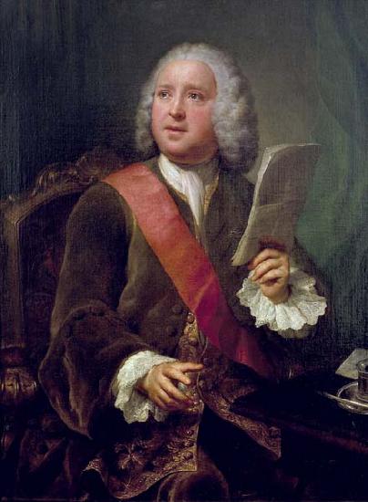 Anton Raphael Mengs Portrait of Charles Hanbury Williams. oil painting image